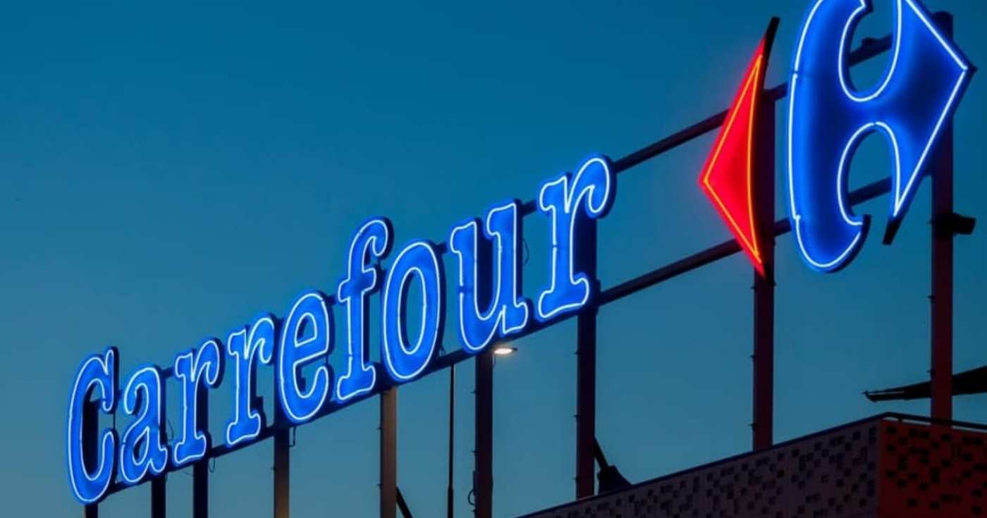 Un punto vendita Carrefour (repertorio)