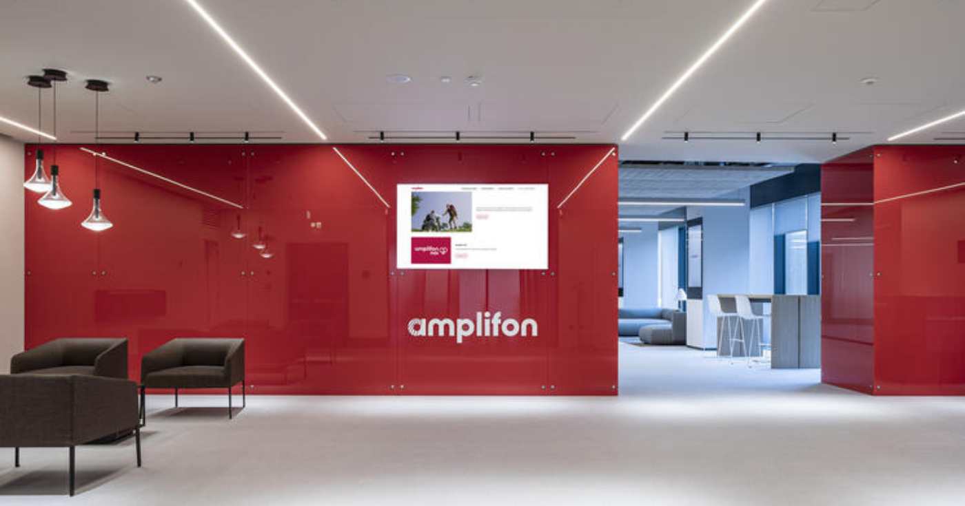 L'interno di una sede Amplifon