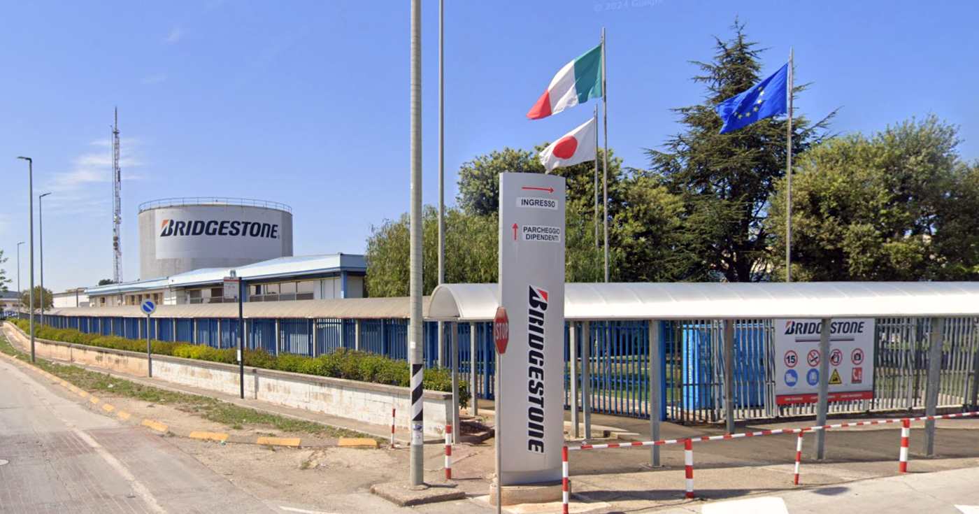 Lo stabilimento Bridgestone di Bari (repertorio)