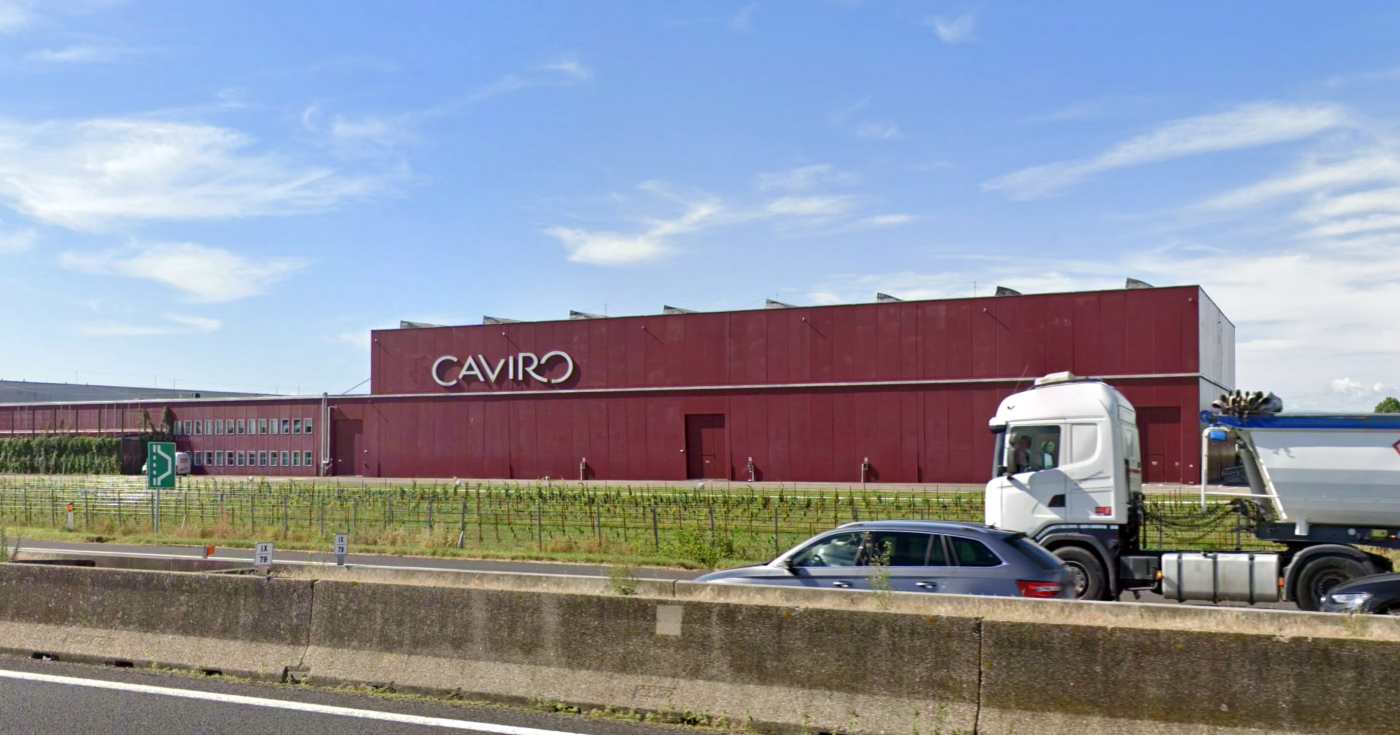 Lo stabilimento Caviro di Forlì