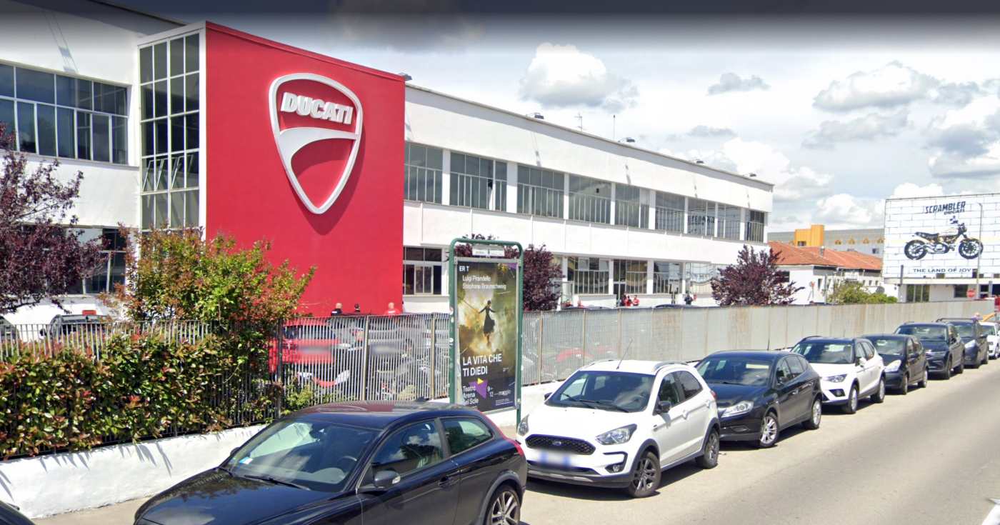 La sede Ducati di Bologna (repertorio)