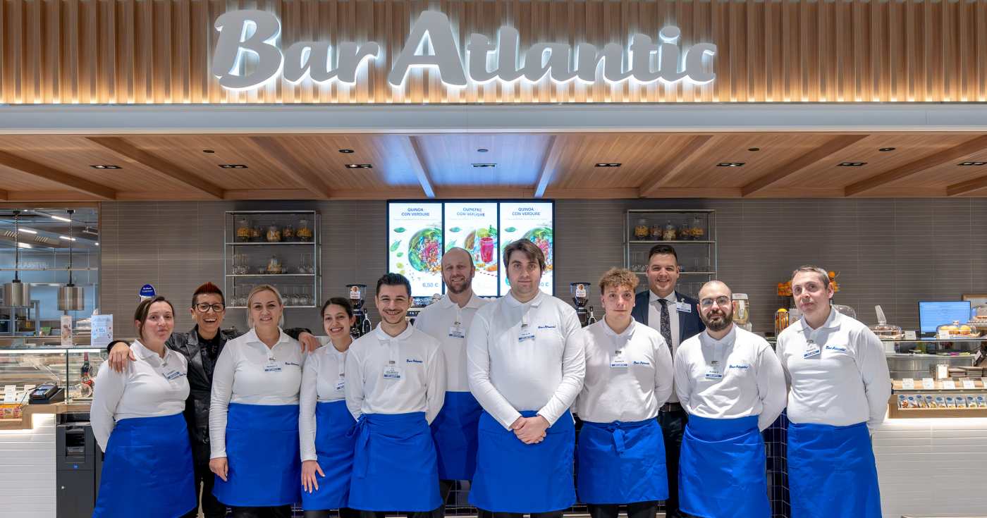 Un gruppo di baristi di un Bar Atlantic (repertorio)