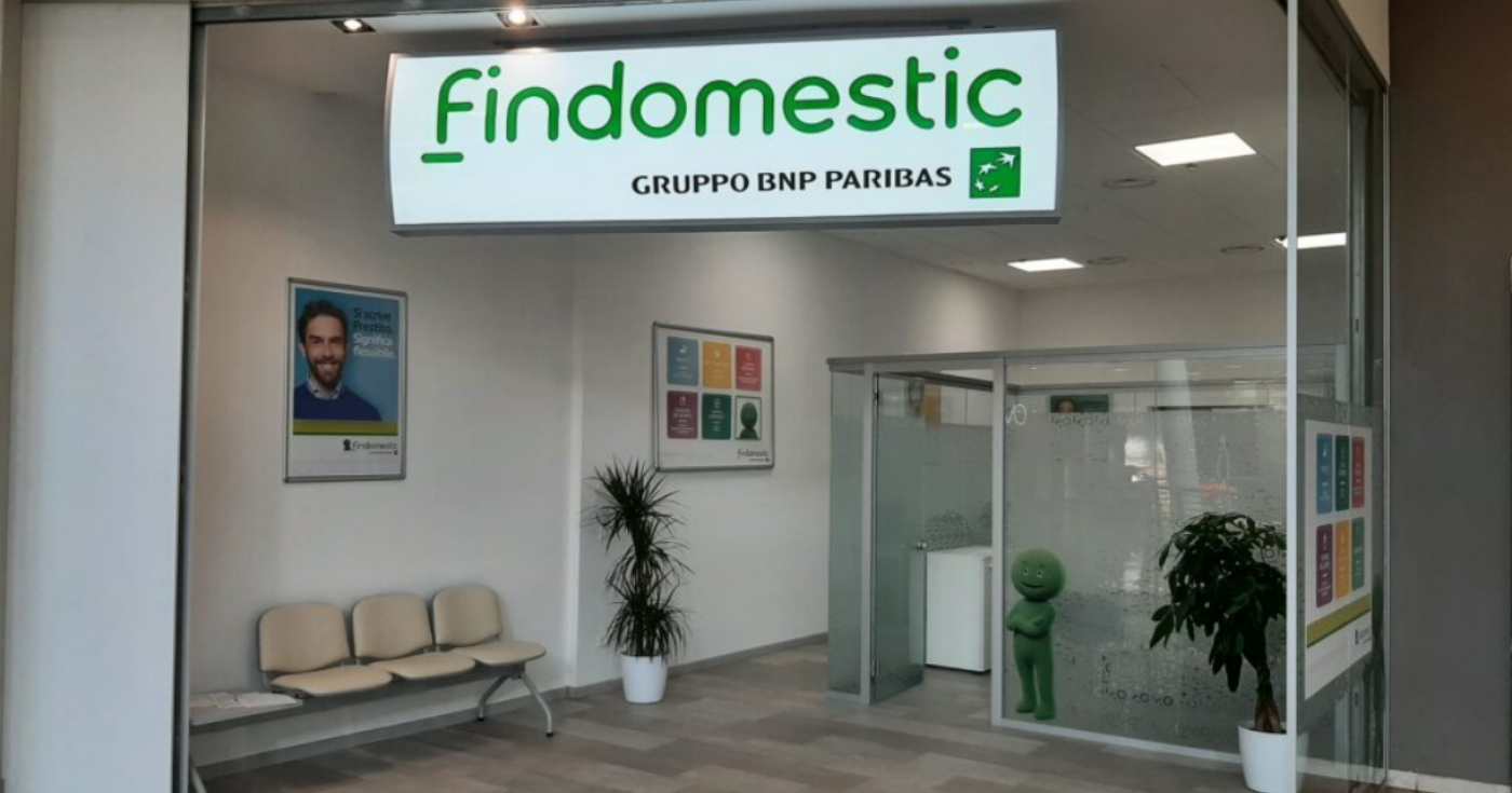Una sede italiana di Findomestic (repertorio)