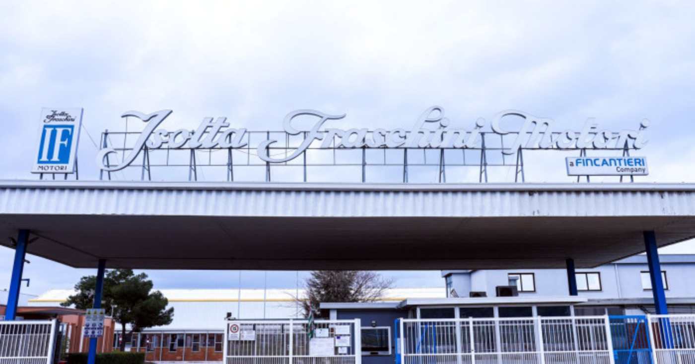 Lo stabilimento Isotta Fraschini di Bari