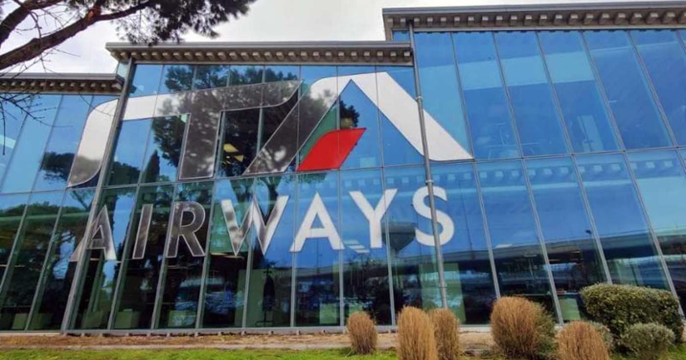 La sede centrale ITA Airways a Roma (repertorio)