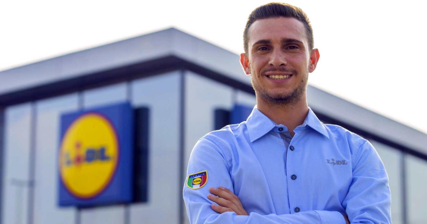 Un capo filiale Lidl (repertorio)