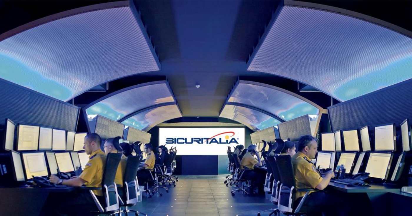 La centrale operativa Sicuritalia (repertorio)